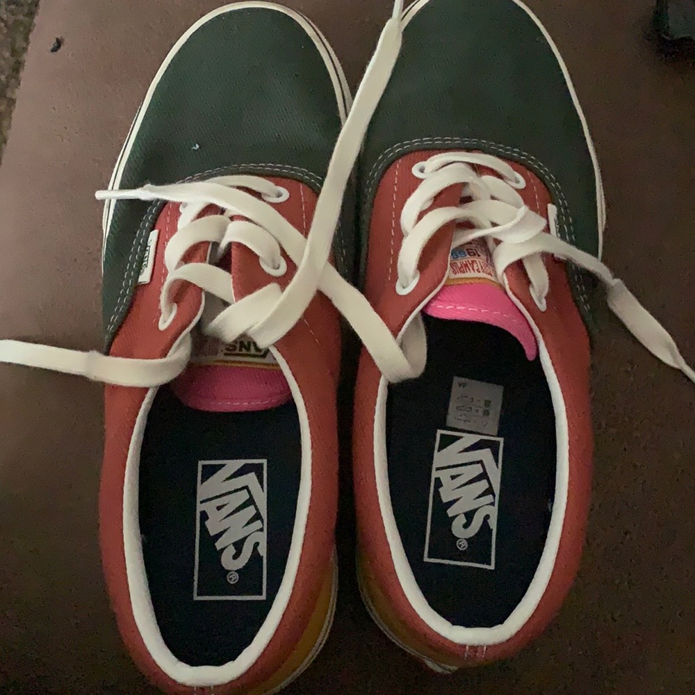 Like new multicolored vans